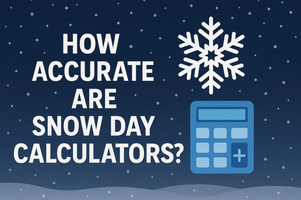 How Accurate Are Snow Day Calculators