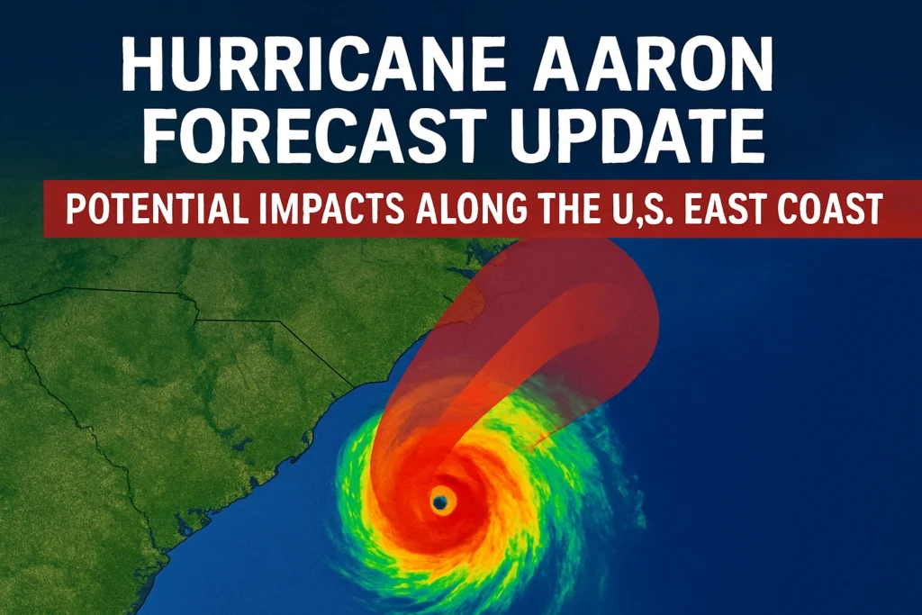 Hurricane Aaron Forecast Update